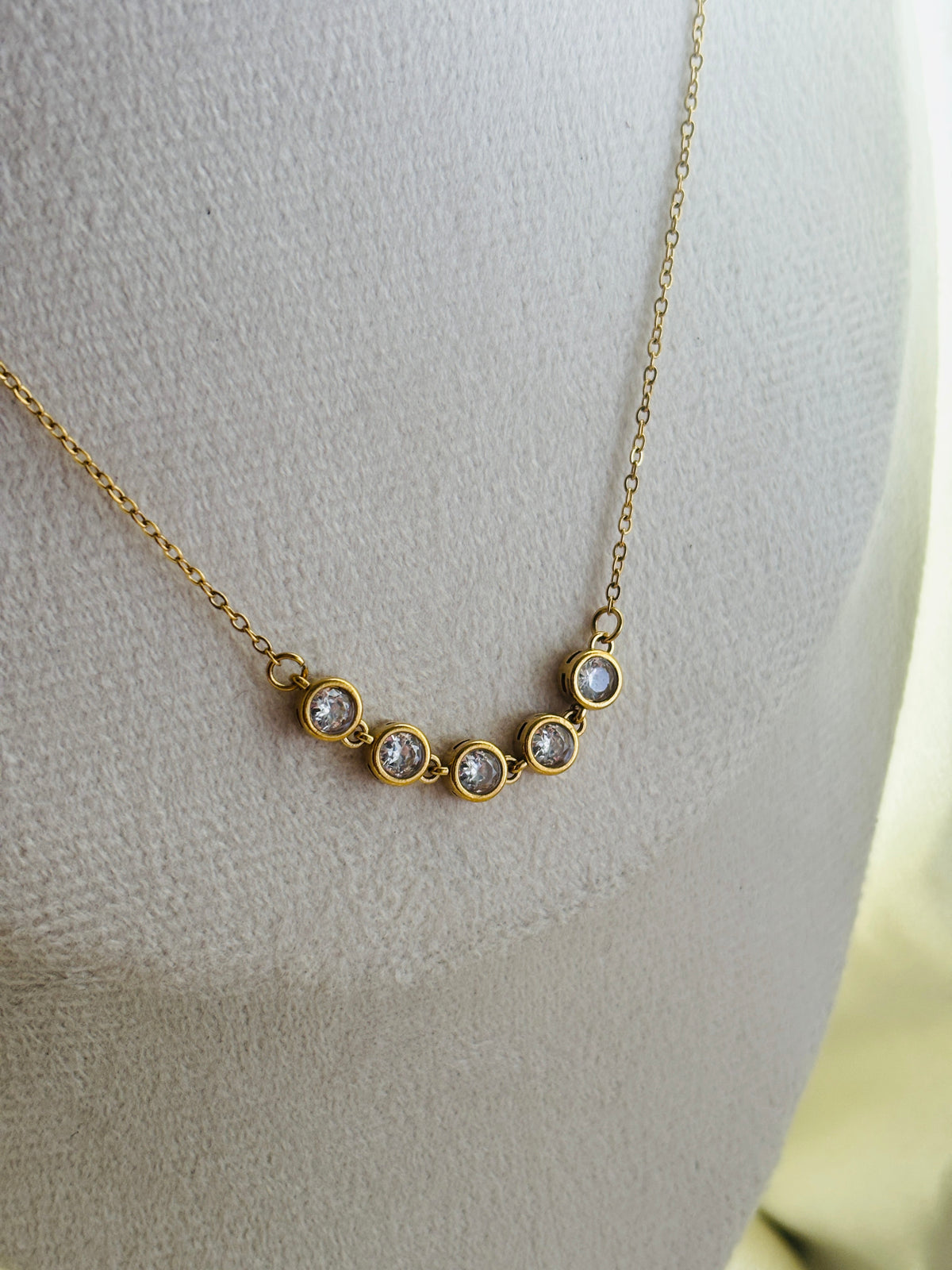 Aurelia Five-Stone Necklace
