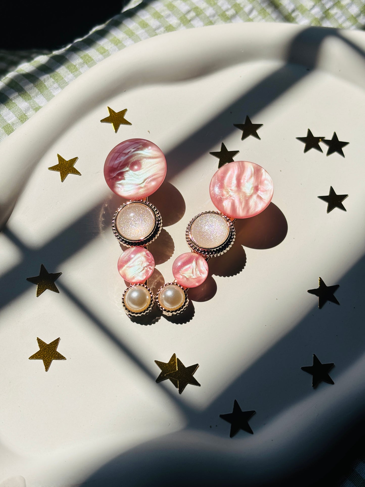 Stardust Blooms Hair Clip