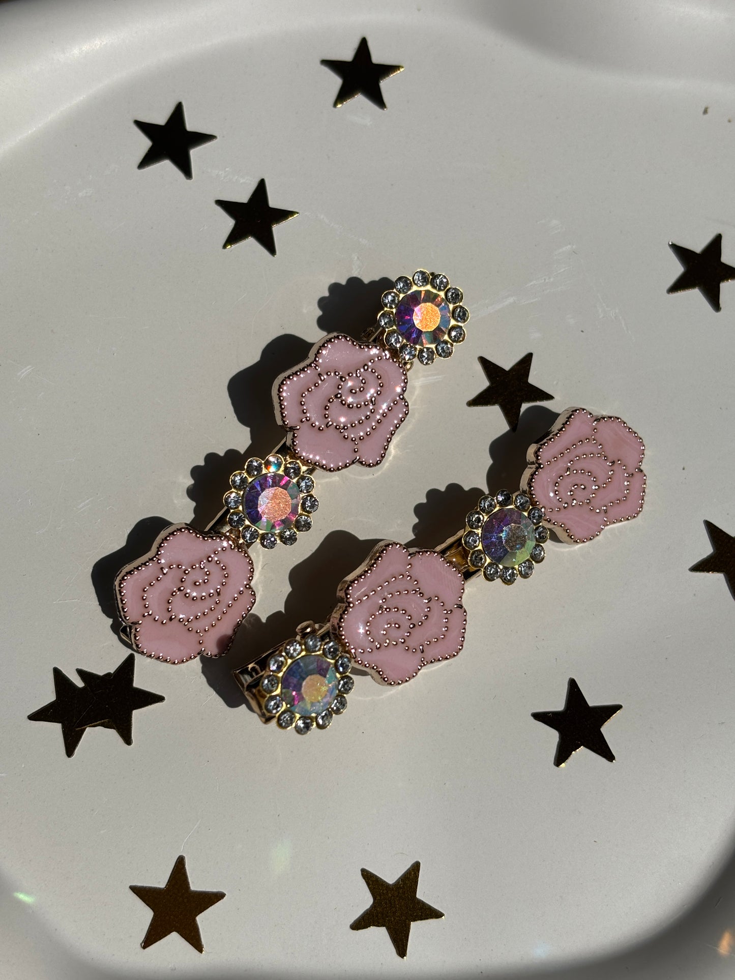 Rose Bloom Hair Clip