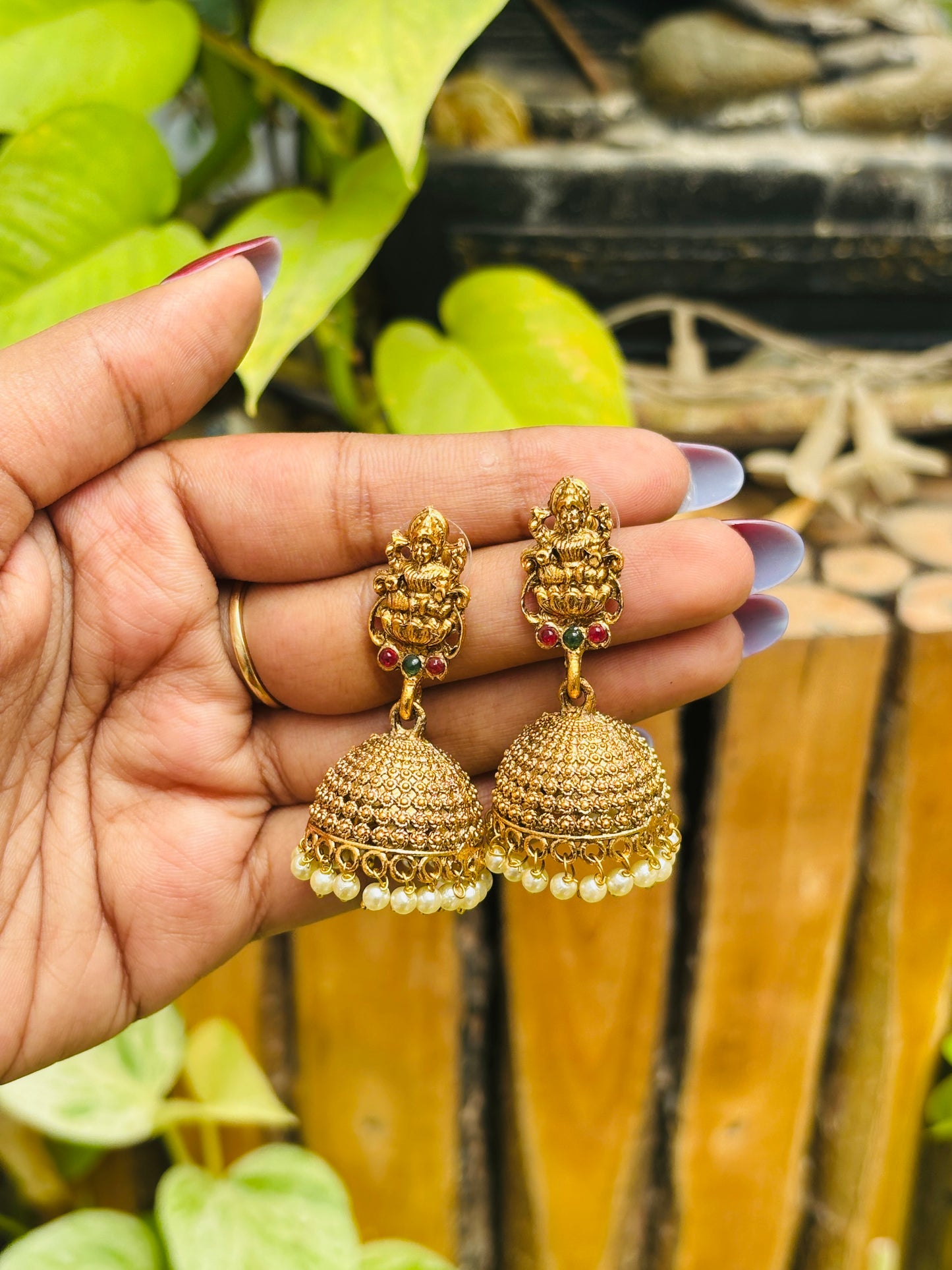 Peacock Royal Temple Necklace