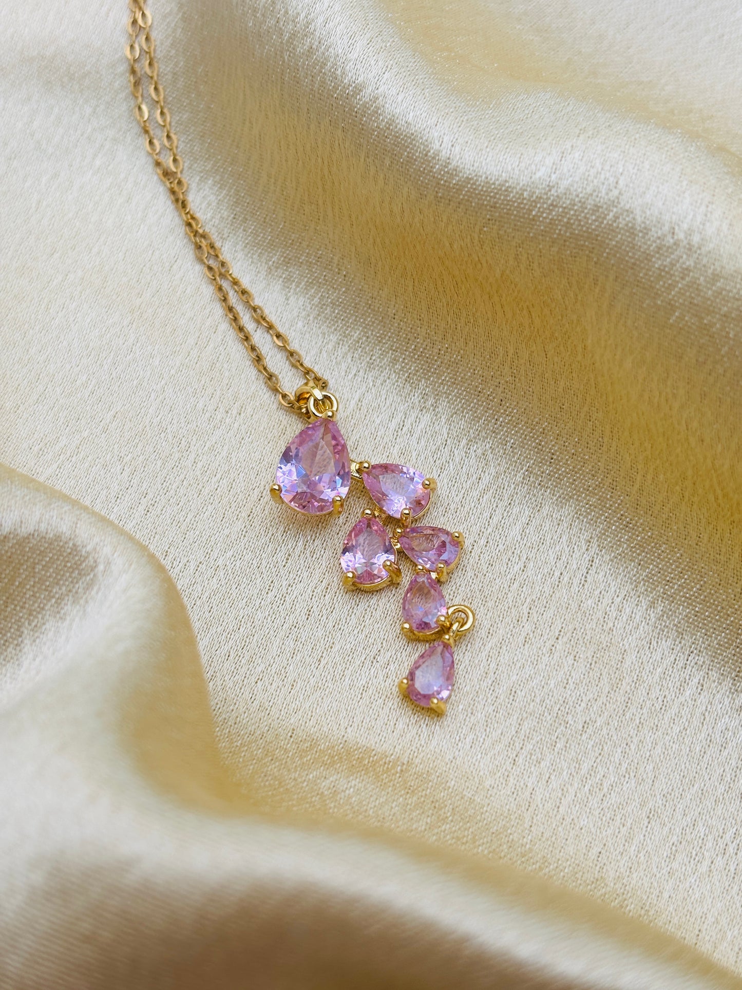 The Crystal Cascade - Pink