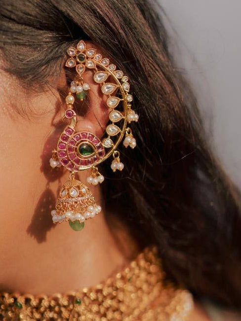 Peacock Full Earrings