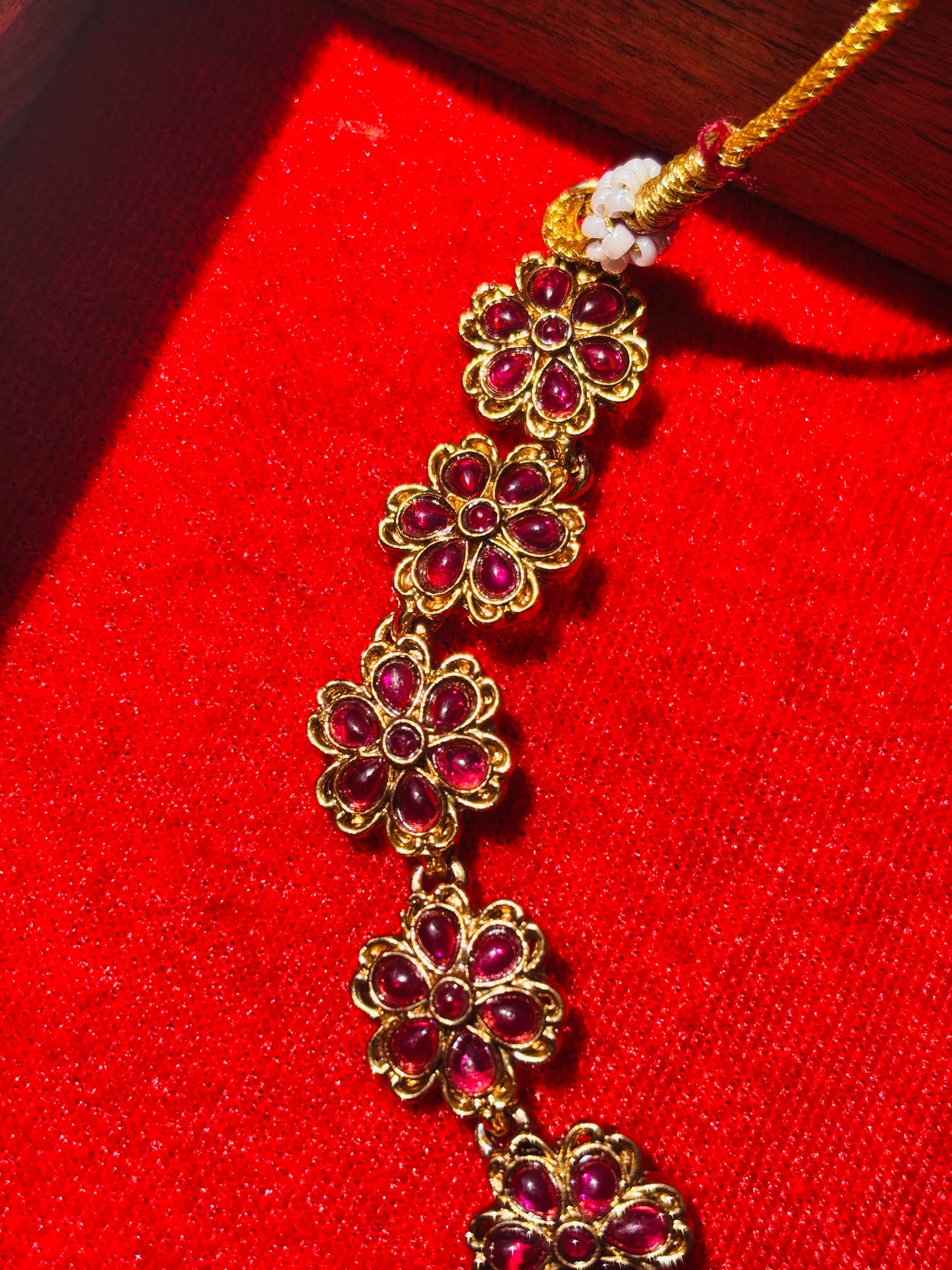 Floral Elegance Choker - Pink