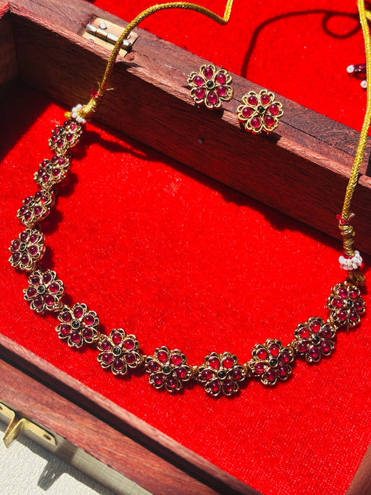 Floral Elegance Choker