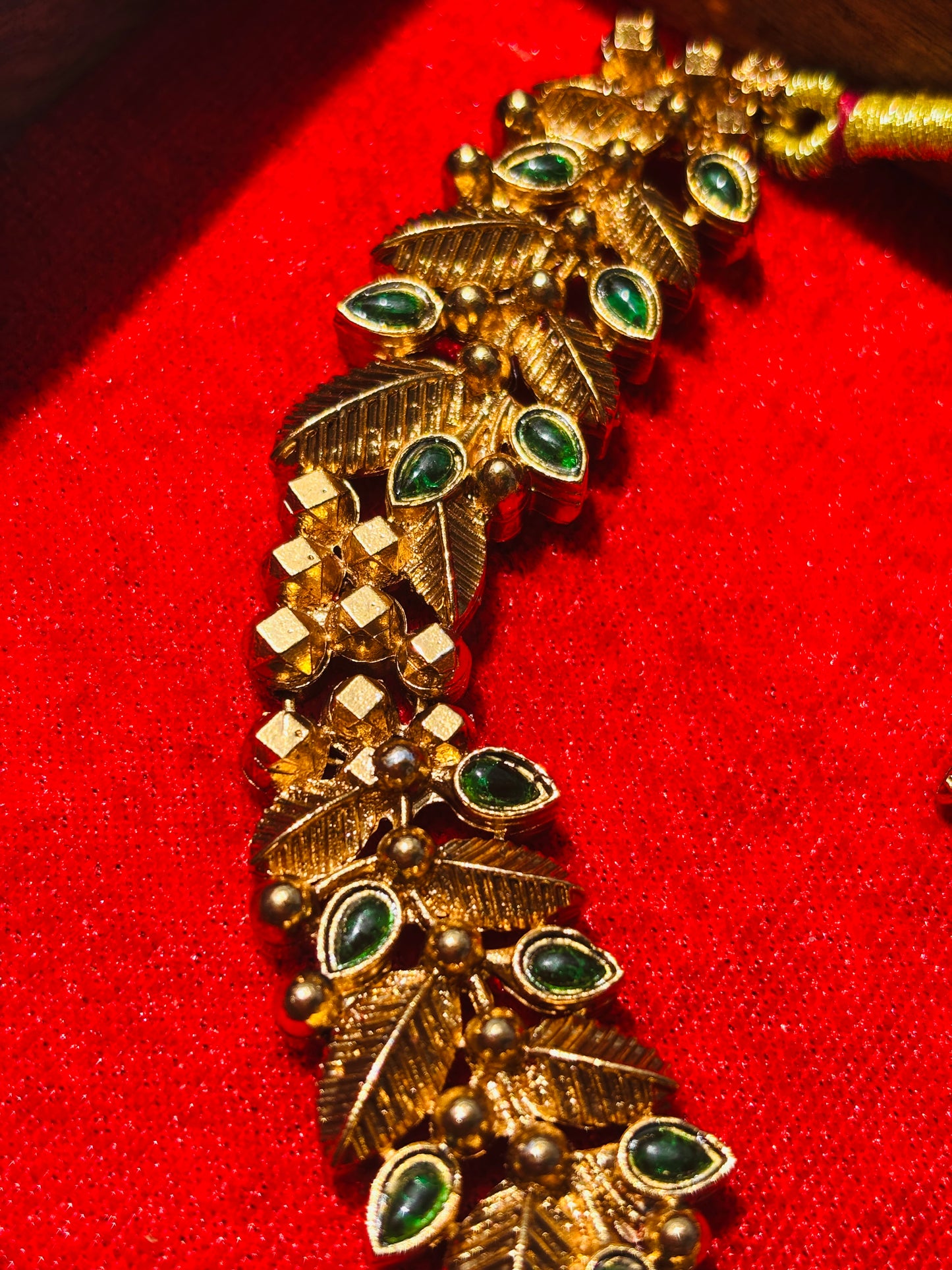 Golden Leaf Necklace