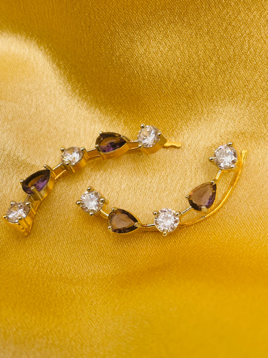 Amethyst Ear Cuff