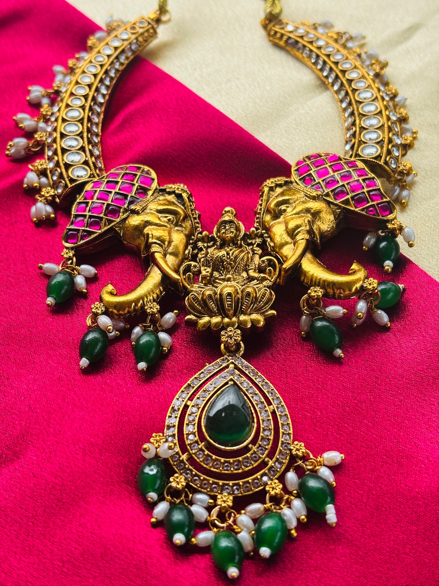 Lakshmi Elephant Temple Hasli