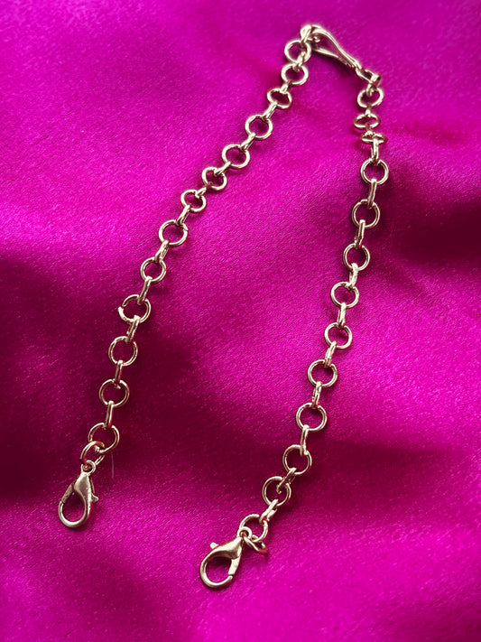 Claw Hook Reusable Antique Gold Chain