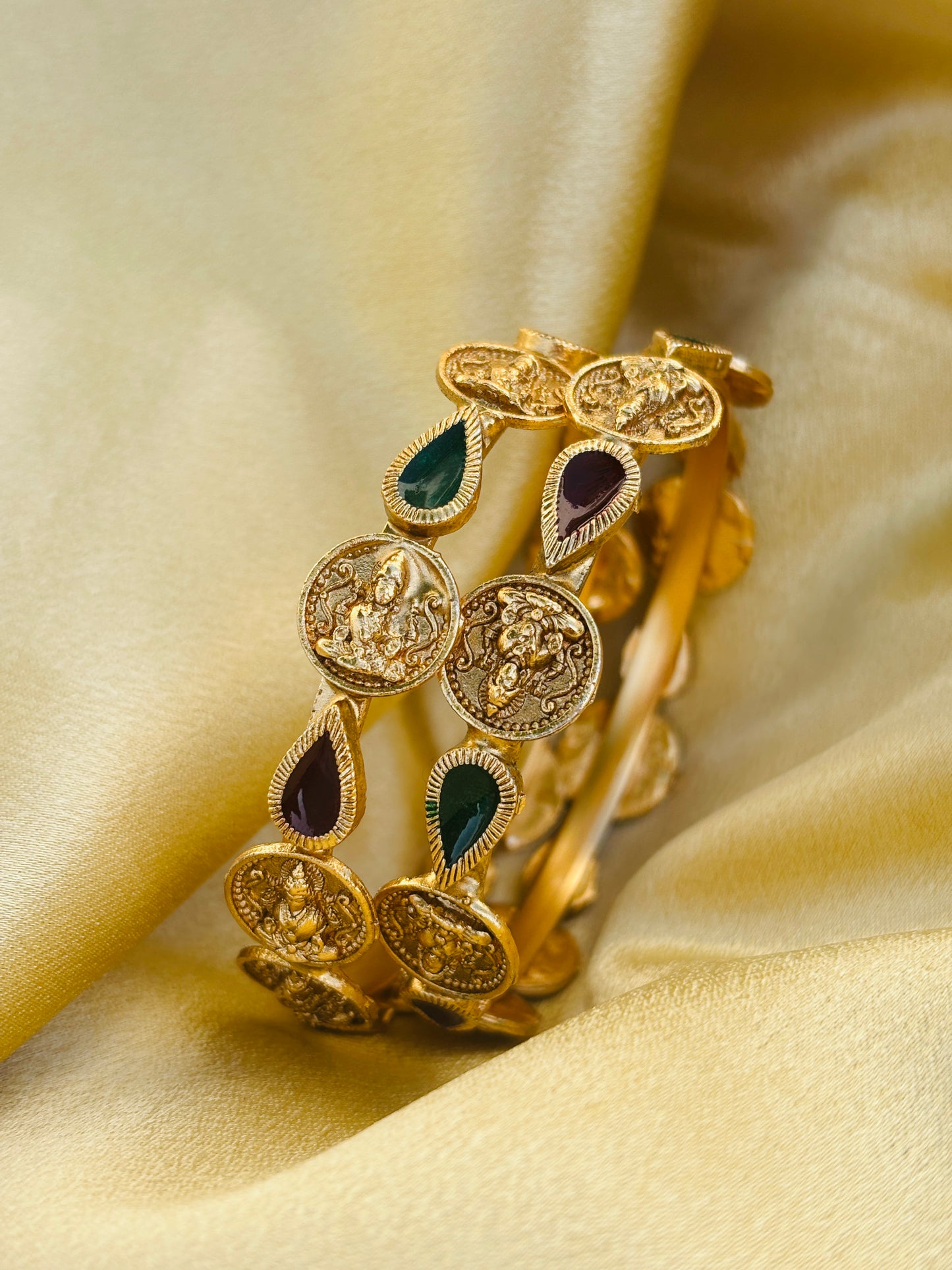 Lakshmi Coin Bangles