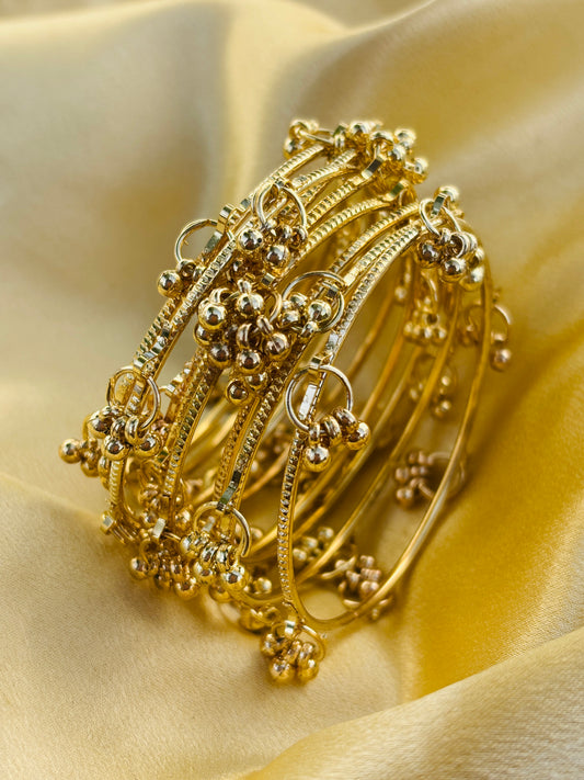 Kashmiri Gold Bangles