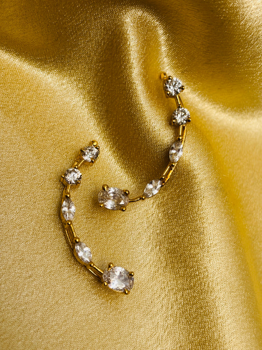 Stardust Cascade Ear Cuff