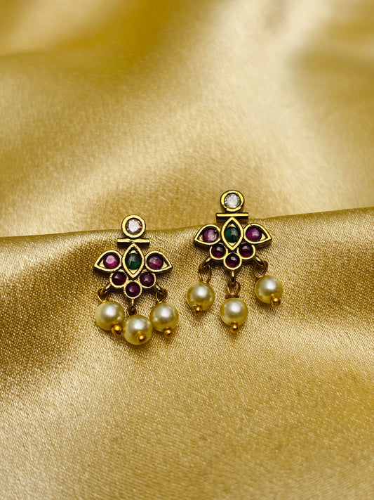 Navratan Bugadi Earrings