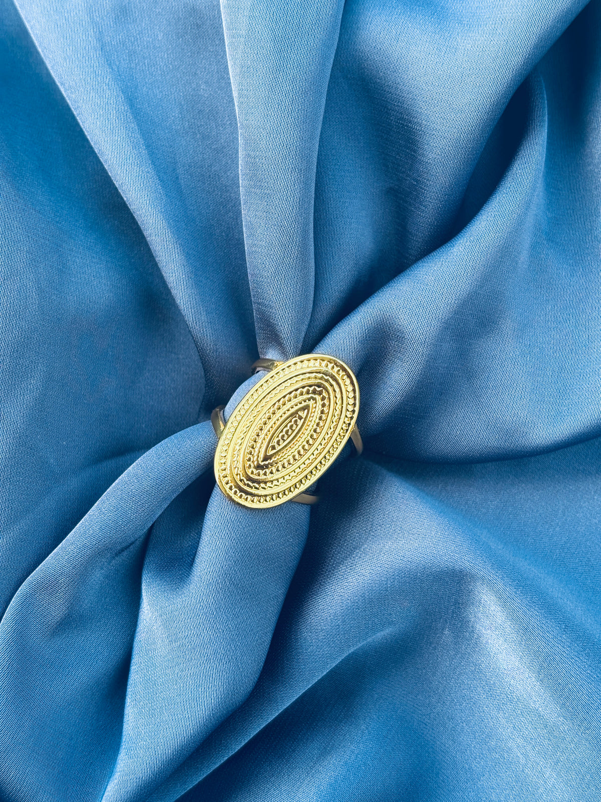 Regalia Oval Anti-Tarnish Ring