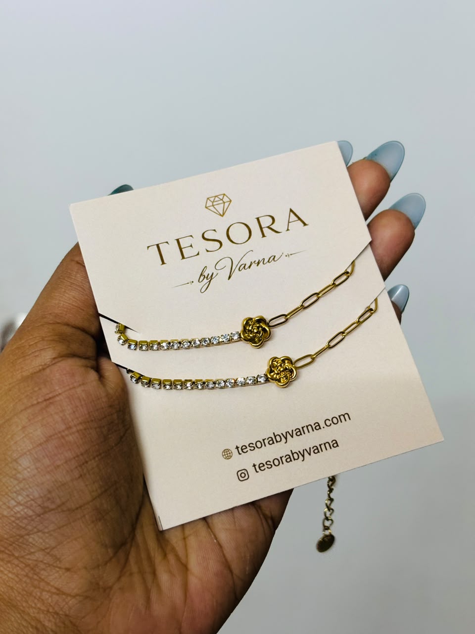 Rosalie Rose Anti-Tarnish Anklet