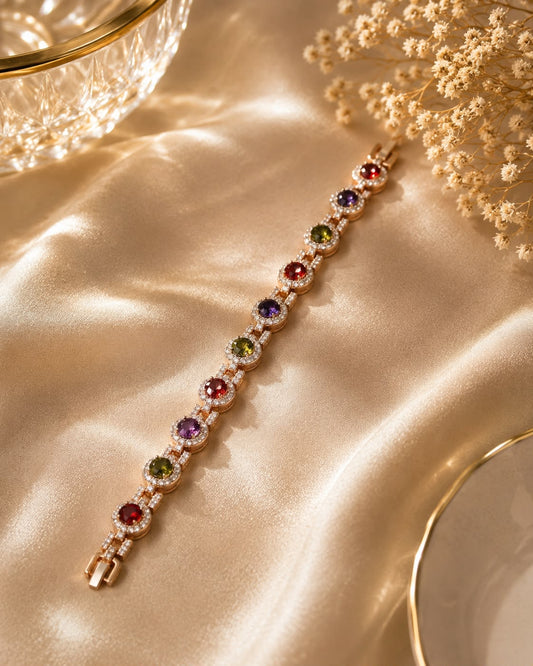 Multicolor Diamond Replica Bracelet